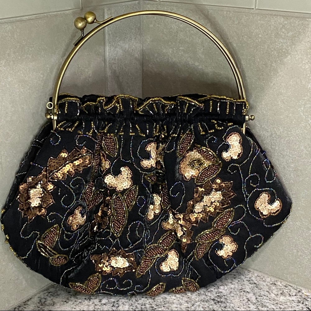 Vintage beaded evening purse
